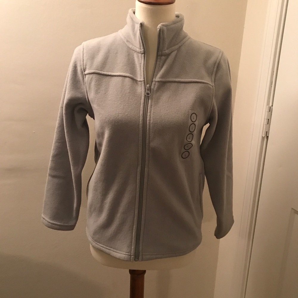 🍍Kids Large Grey Fleece Zip up Jacket🍍